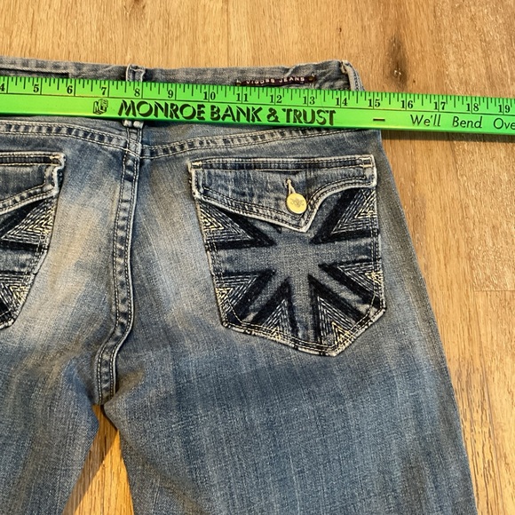 Vigoss Jean - Bootcut Medium Wash Denim Blue Jeans - Ladies Size 7 - Picture 7 of 11